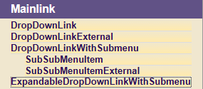 Template2011 XML Menu SubSubMenu Expandable Closed