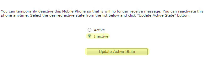 Inactivate Phone