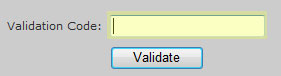 Enter Validation Code