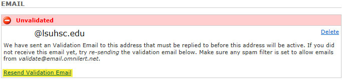Validate Email