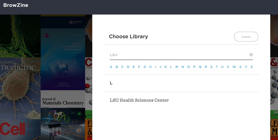 BZ Web Choose Library