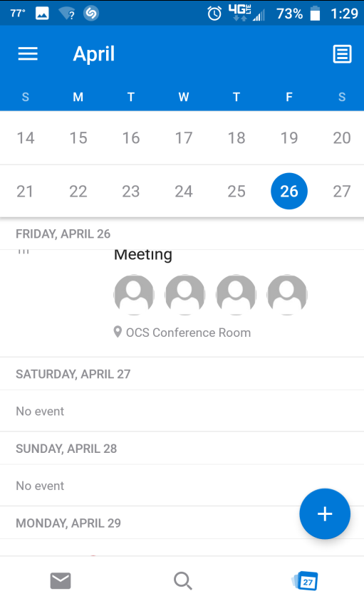 screenshot - calendar check