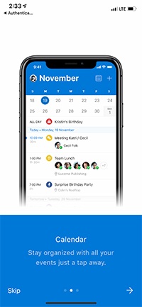 screenshot - calendar tip