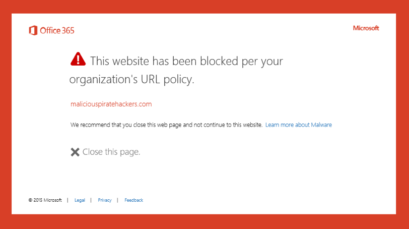 Safe Link blocked by LSUHSC