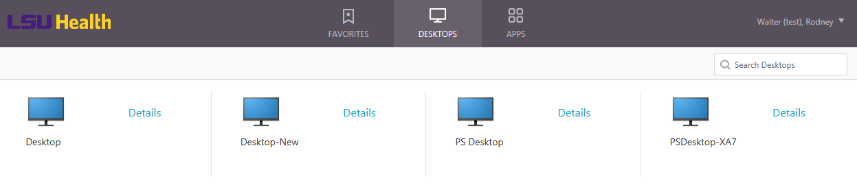Desktops