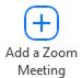 add a zoom meeting button