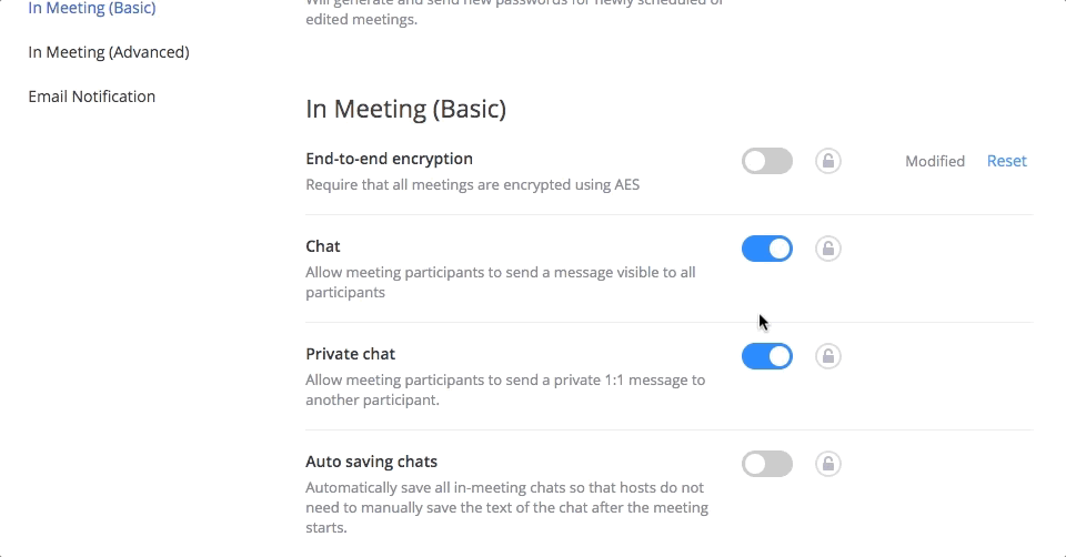 Zoom Meetings Do Not Support End-to-End Encryption