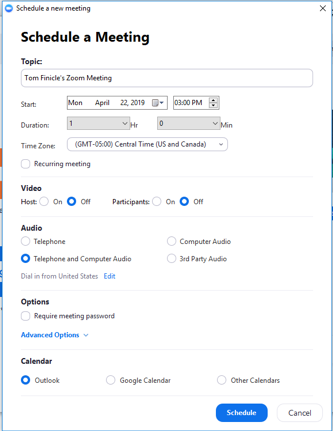 ZoomScheduleMeetingDetails