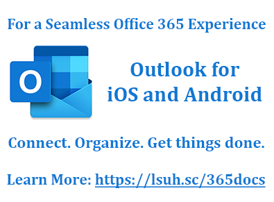 Outlook for iOS and Android