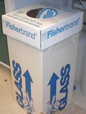 Fisherbrand Burn-up Bin Biohazard Waste Boxes:Facility Safety and