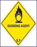 oxidizing hazard signs