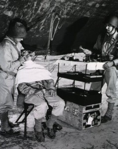 Dental Clinical at Camp Livingston, Louisiana. 1943