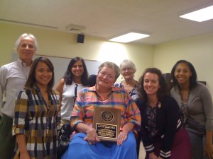 Rehabilitation counseling honors Dr. Daniels in May 2010