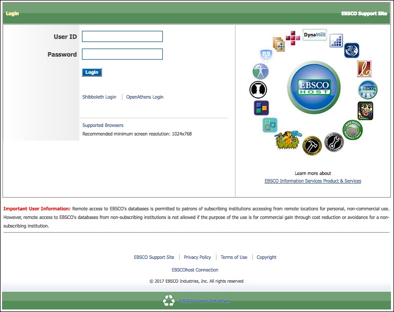 Ebscohost Login