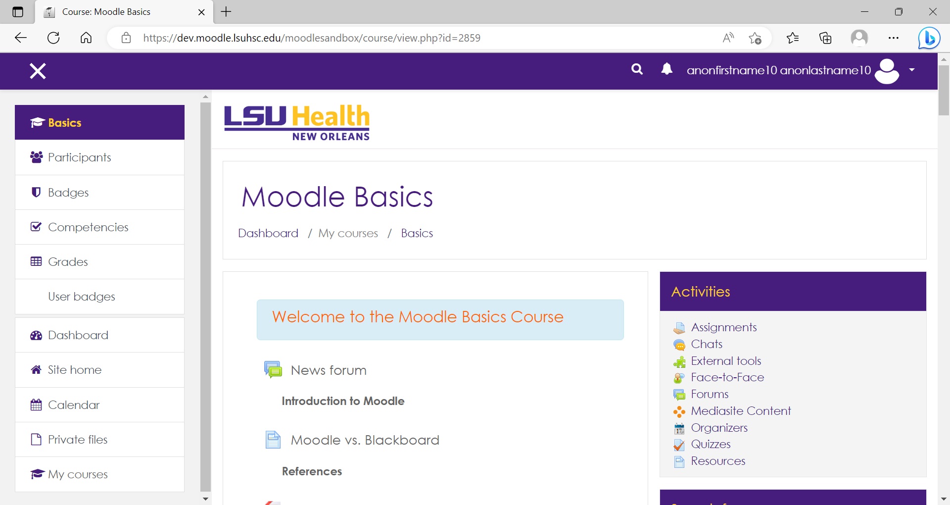 Moodle Blocks 1