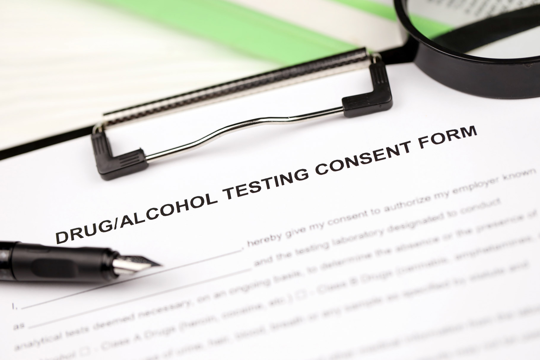 Drug Testing Consent Form