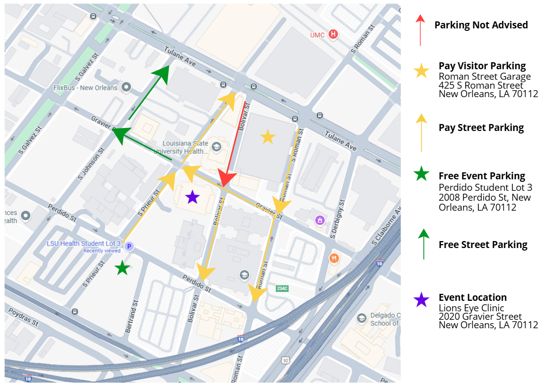 Advisor Open House 2025 Parking