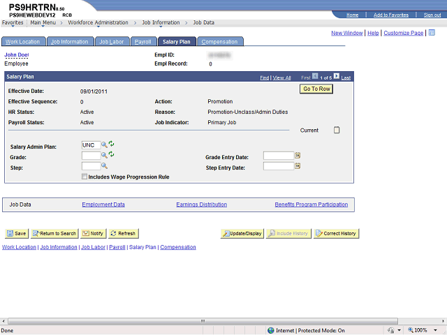 Screen image of this step