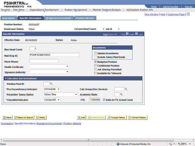 Screen image of this step