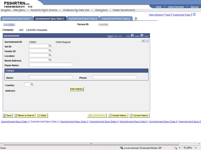 Screen image of this step