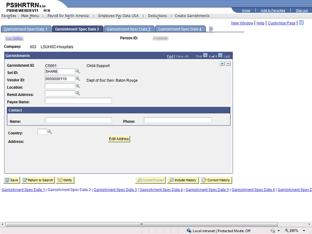 Screen image of this step