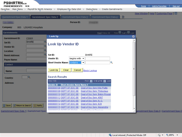 Screen image of this step
