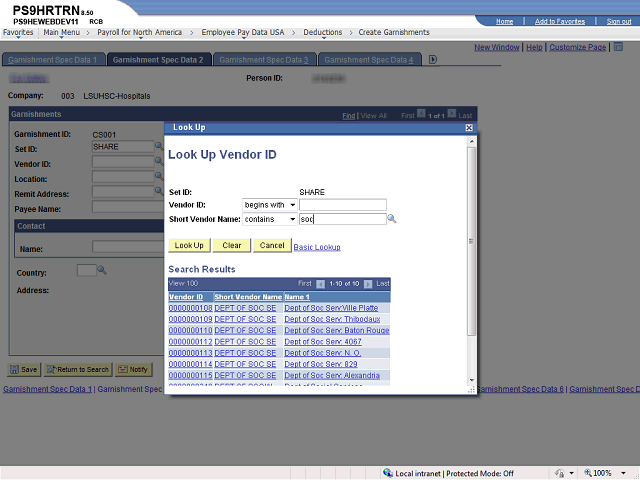 Screen image of this step