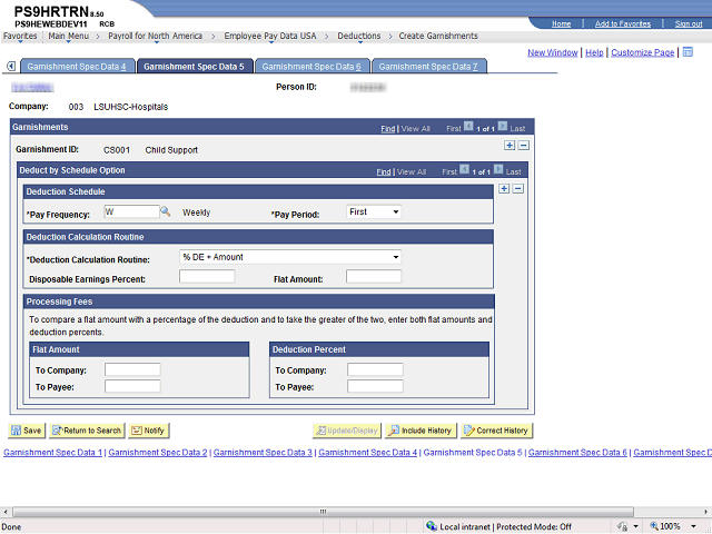 Screen image of this step