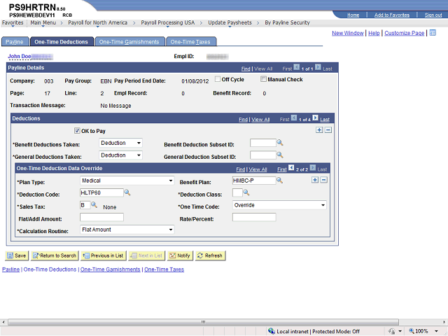 Screen image of this step