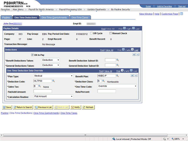 Screen image of this step
