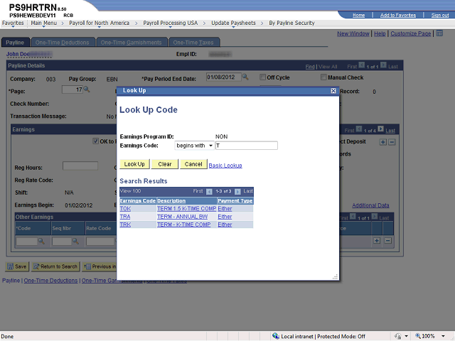 Screen image of this step