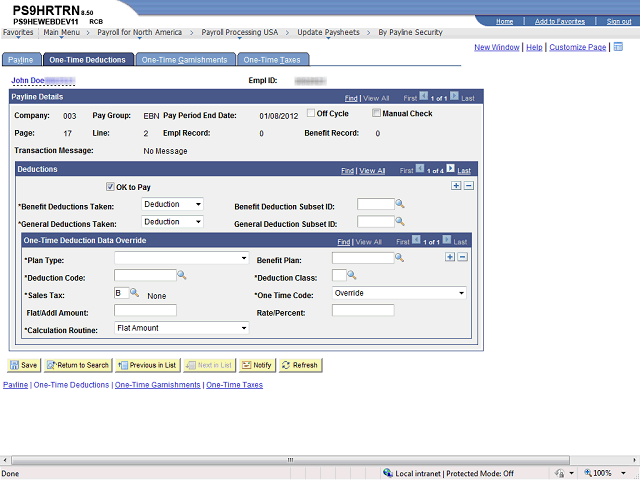 Screen image of this step