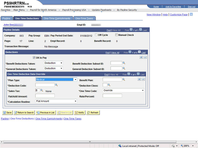 Screen image of this step