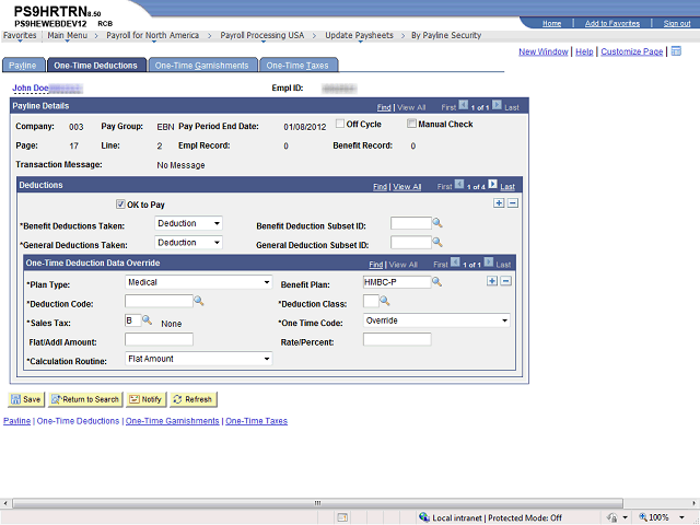 Screen image of this step
