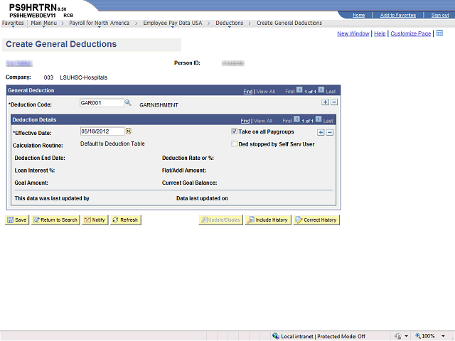 Screen image of this step