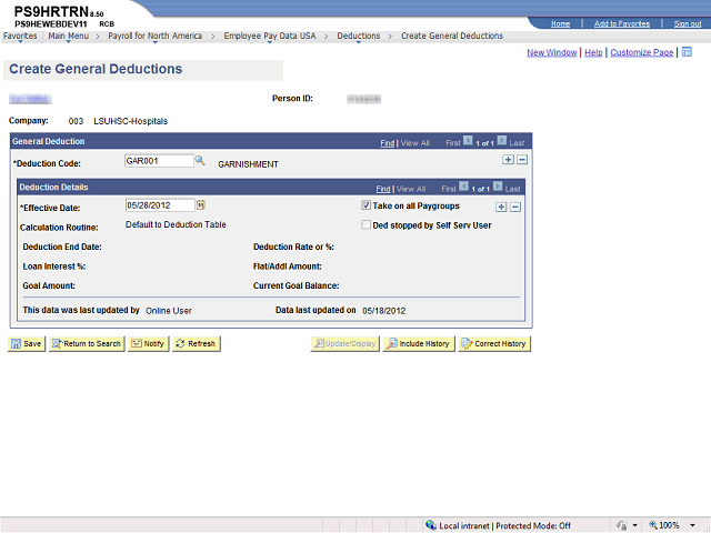 Screen image of this step