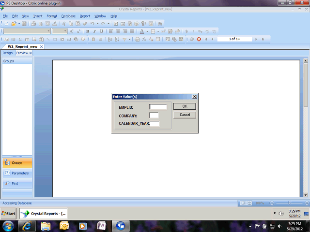 Screen image of this step